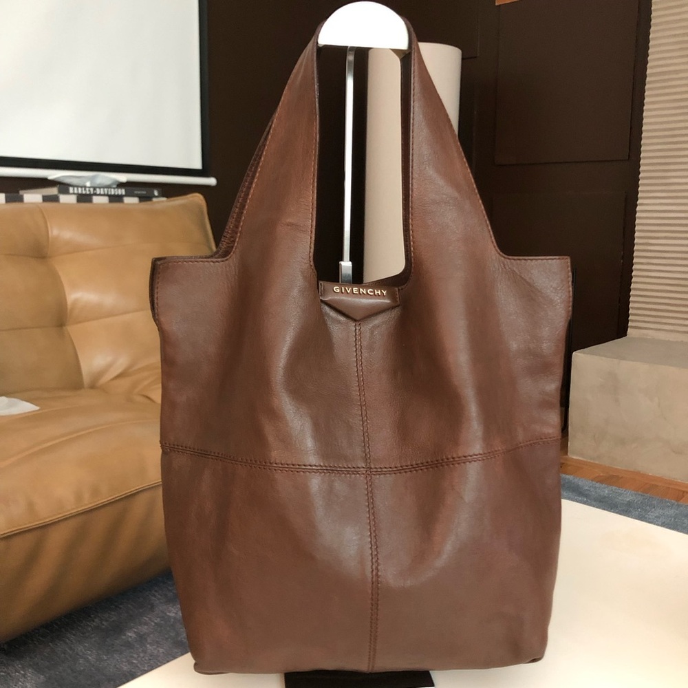 Givenchy rich brown Leather Bag